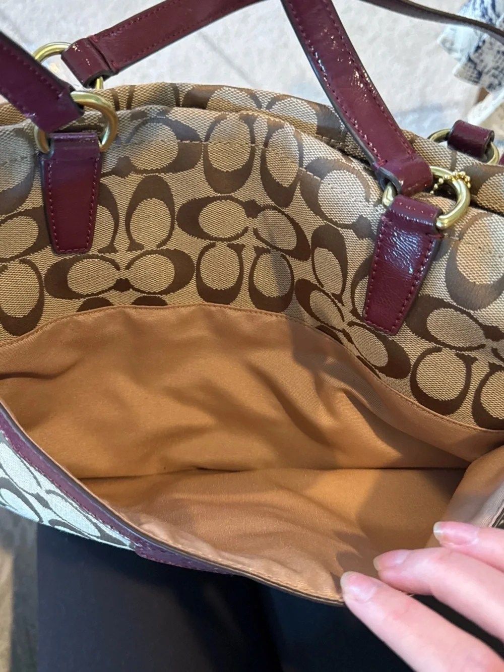 Coach stylish tote